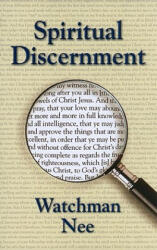 Spiritual Discernment - Watchman Nee (ISBN: 9780935008913)