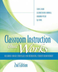 Classroom Instruction That Works - Ceri B Dean (ISBN: 9781416613626)