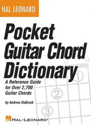 Pocket Guitar Chord Dictionary - Andrew DuBrock (ISBN: 9781423485018)