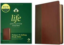 NLT Life Application Study Bible, Third Edition (Red Letter, Leatherlike, Brown/Tan) - Tyndale (ISBN: 9781496439314)