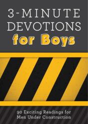 3-Minute Devotions for Boys (ISBN: 9781630586782)