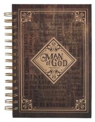 Journal Wirebound Large Man of God (ISBN: 9781642722802)