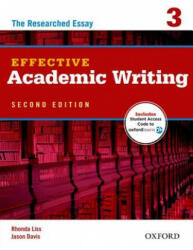 Effective Academic Writing 3 Second Edition 2013 (ISBN: 9780194323482)