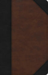 CSB Large Print Personal Size Reference Bible, Black/Brown Leathertouch - Csb Bibles by Holman (ISBN: 9781087721859)