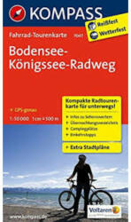 Bodensee-Königssee-Radweg kerékpáros térkép - KOMPASS 7047 (2013)