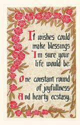 Vintage Journal If Wishes Could Make Blessings Rhyme (ISBN: 9781669514091)