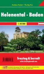 Helenental, Baden Pocket, vízhatlan Freytag térkép WK 012 OUP (2012)