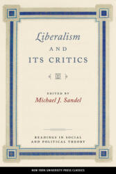 Liberalism and Its Critics - Michael Sandel (1984)