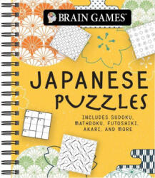 Brain Games - Japanese Puzzles: Includes Sudoku, Mathdoku, Futoshiki, Akari, and More! - Brain Games (ISBN: 9781645584506)
