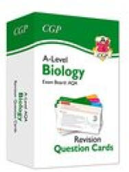A-Level Biology AQA Revision Question Cards - CGP Books (ISBN: 9781789085921)
