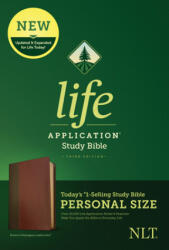 NLT Life Application Study Bible, Third Edition, Personal Size (Leatherlike, Brown/Tan) - Tyndale (ISBN: 9781496440075)