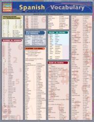 Spanish Vocabulary - Inc. Barcharts (ISBN: 9781572225503)