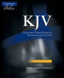 KJV Concord Wide Margin Reference Bible, Black Calf Split Leather, KJ764: XM (ISBN: 9781107696013)