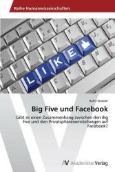 Big Five und Facebook (ISBN: 9783639450798)