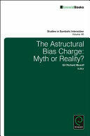 The Astructural Bias Charge: Myth or Reality? (ISBN: 9781786350367)