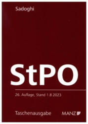 Strafprozessordnung StPO - Alice Sadoghi (ISBN: 9783214253462)
