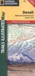 Denali National Park GPS Alaska - National Geographic Maps - Trails Illust (ISBN: 9781566953283)