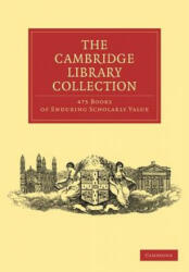 Cambridge Library Collection 475 Set (ISBN: 9781108009027)