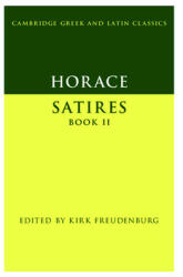 Horace: Satires Book II (ISBN: 9780521449472)