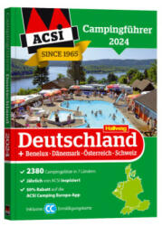 Deutschland 2024, Campingführer ACSI - ACSI, Hallwag (2023)
