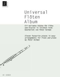 UNIVERSAL FLÖTEN ALBUM, 11 BELIEBTE STÜCKE FÜR FLÖTE UND KLAVIER (ISBN: 9786390195915)