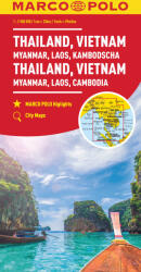 Thaiföld térkép Marco Polo 1: 2 500 000 2023 (ISBN: 9783575018694)