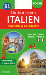 Dictionnaire Poche Hachette De Agostini - Bilingue Italien (ISBN: 9782014006582)