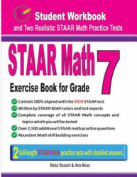 STAAR Math Exercise Book for Grade 7 - Reza Nazari, Ava Ross (ISBN: 9781970036282)