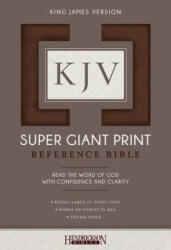 KJV Super Giant Print Bible - Hendrickson Bibles (ISBN: 9781683070238)