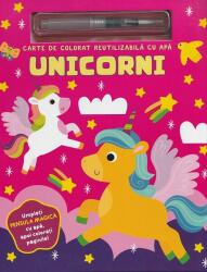 Unicorni. Carte de colorat reutilizabila cu apa (ISBN: 9786306529346)