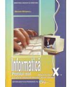 Manual informatica clasa a 10-a. Real, intensiv informatica - Mariana Milosescu (ISBN: 9786063104077)