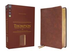 NKJV, Thompson Chain-Reference Bible, Leathersoft, Brown, Red Letter, Comfort Print (ISBN: 9780310459484)