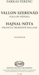 Farkas Ferenc: Vallon szerenád / Hajnal-nóta (ISBN: 9790080071991)