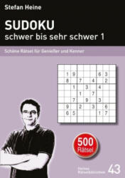 Sudoku - schwer bis sehr schwer. Bd. 1 - Stefan Heine (ISBN: 9783939940425)