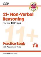 11+ CEM Non-Verbal Reasoning Practice Book & Assessment Tests - Ages 7-8 (ISBN: 9781789081480)
