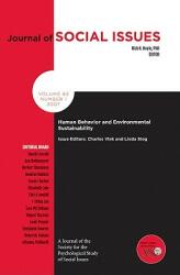 Human Behavior and Environmental Sustainability (ISBN: 9781405175487)