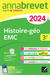 Annales du brevet Annabrevet 2024 Histoire-géographie EMC 3e - Christophe Clavel, Jean-François Lecaillon (ISBN: 9782278105830)
