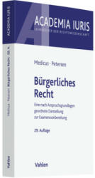 Bürgerliches Recht - Dieter Medicus, Jens Petersen (ISBN: 9783800671649)