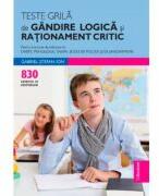 Teste grila de gandire logica si rationament critic - Gabriel Stefan Ion (ISBN: 9786306530441)