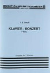 Js Bach: Piano Concerto in F Minor (Two Pianos) - Johann Sebastian Bach (ISBN: 9788774553465)