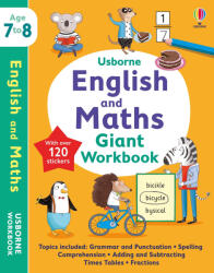 Usborne English and Maths Giant Workbook 7-8 (ISBN: 9781803704401)