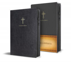 Biblia Católica En Espa? ol. Símil Piel Negro, Con Cremallera, Tama? o Compacto / Catholic Bible. Spanish-Language, Leathersoft, Black, Zipper Compact - Biblia de América (ISBN: 9781644732991)