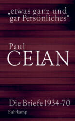 /etwas ganz und gar Persönliches - Paul Celan, Barbara Wiedemann, Bertrand Badiou (ISBN: 9783518428887)