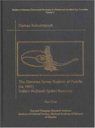Ottoman Survey Register of Podolia (ISBN: 9780916458782)