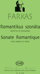 ROMANTIKUS SZONÁTA FAGOTTRA ÉS ZONGORÁRA (ISBN: 9786300180567)