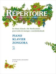 RÉPERTOIRE ZENEISKOLÁSOKNAK ZONGORA 2 (ISBN: 9790080142080)