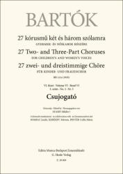 Bartók Béla: Csujogató (ISBN: 9790080200698)