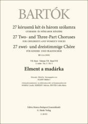 Bartók Béla: Elment a madárka (ISBN: 9790080200728)