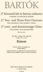 Bartók Béla: Kánon (ISBN: 9790080200742)