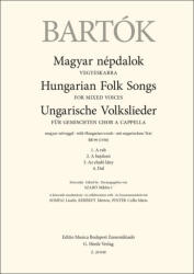 Bartók Béla: Magyar népdalok (ISBN: 9790080200407)